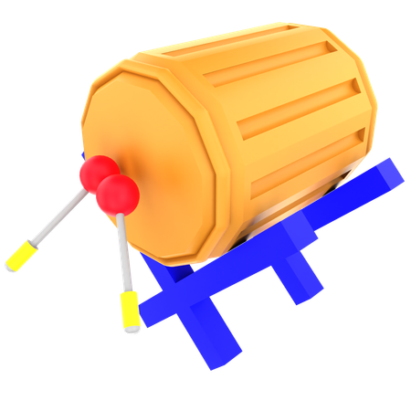 Trommel  3D Icon