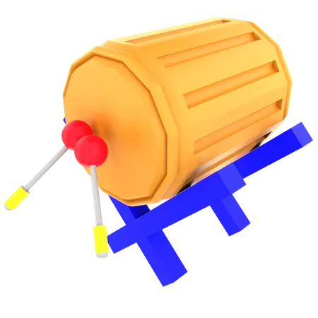 Trommel  3D Icon