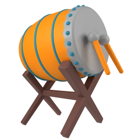 Trommel  3D Icon