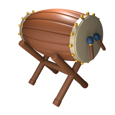 Trommel  3D Icon