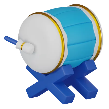 Trommel  3D Icon