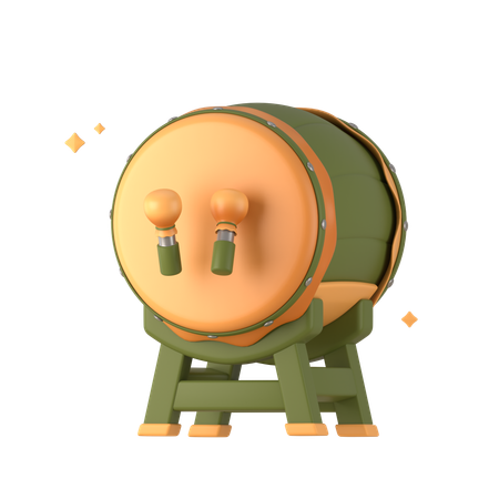 Trommel  3D Icon
