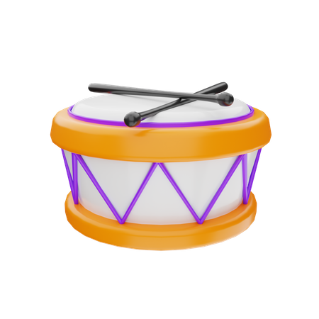 Trommel  3D Icon