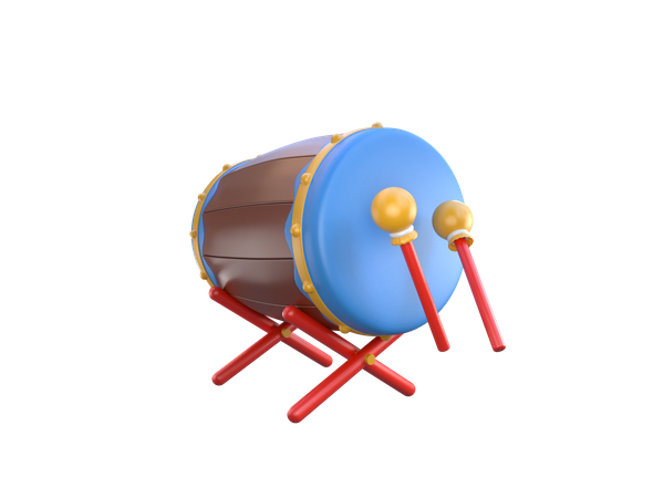 Trommel  3D Icon