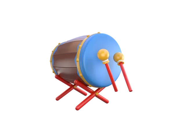 Trommel  3D Icon