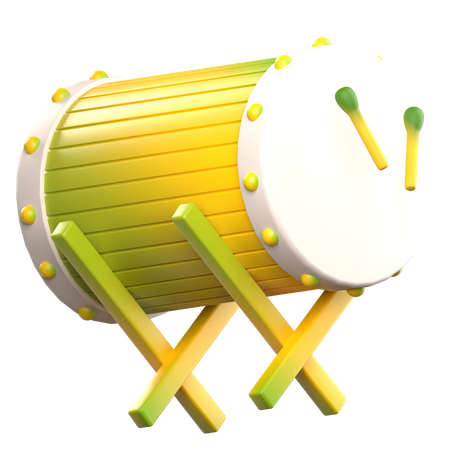 Trommel  3D Icon