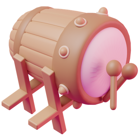 Trommelschlag  3D Icon