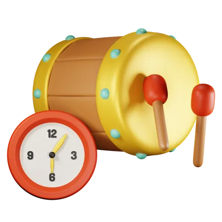 Trommel  3D Icon