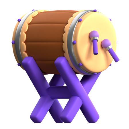 Trommelschlag  3D Icon