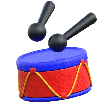 Trommel  3D Icon