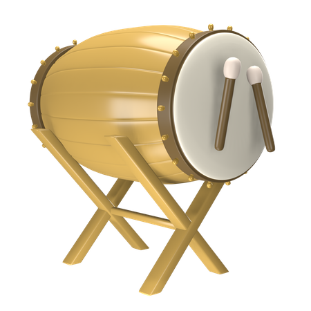 Trommel  3D Icon