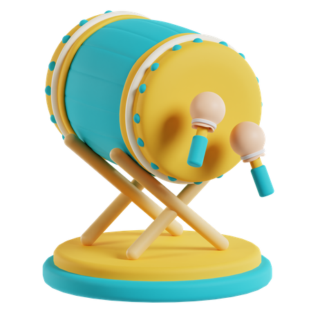 Trommel  3D Icon