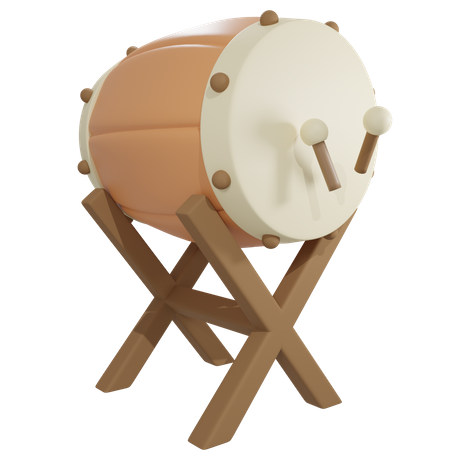 Trommel  3D Icon