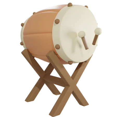 Trommel  3D Icon