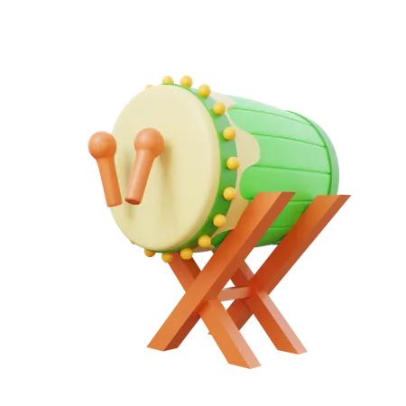 Trommel  3D Icon