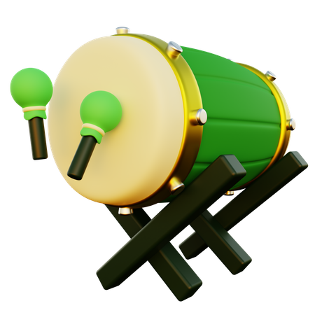 Trommel  3D Icon