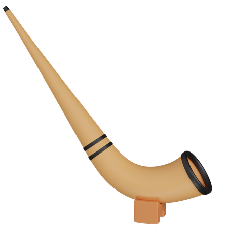 Trompa alpina  3D Icon