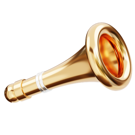 Trompeta  3D Icon