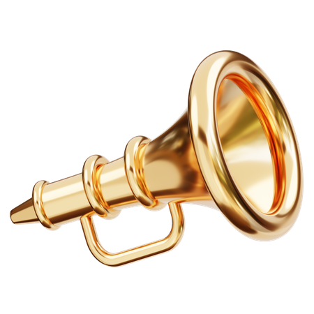 Trompeta  3D Icon