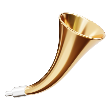 Trompeta  3D Icon