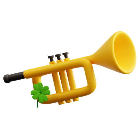 Trompeta  3D Icon