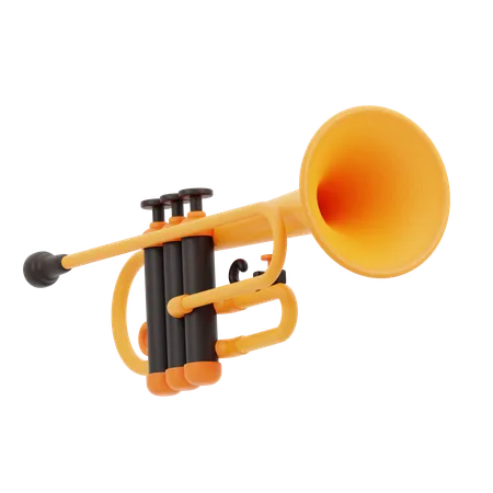 Trompette  3D Icon