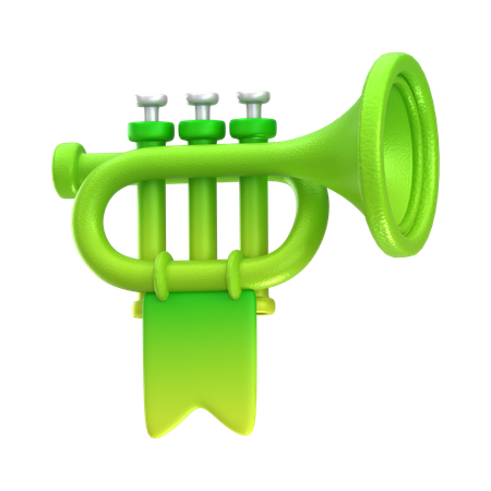 Trompette  3D Icon