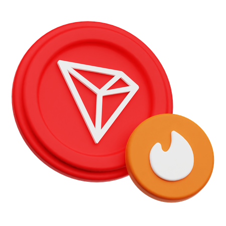 Tron Burning  3D Icon