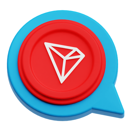 Tron Chat  3D Icon