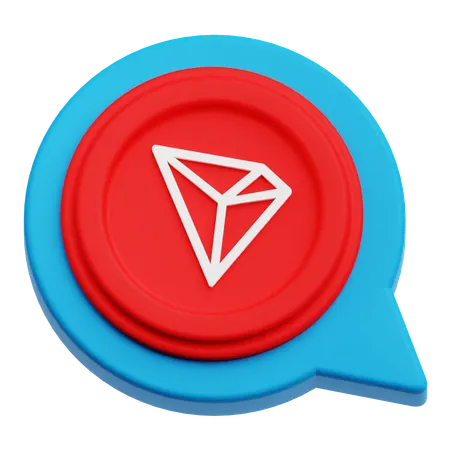 Tron Chat  3D Icon