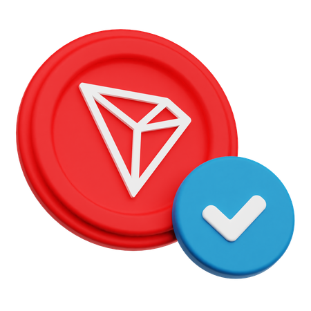 Tron Check  3D Icon