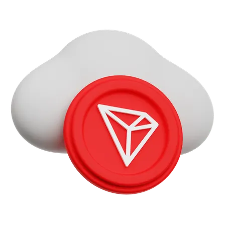 Tron Cloud  3D Icon