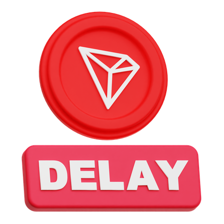 Tron Coin delay  3D Icon