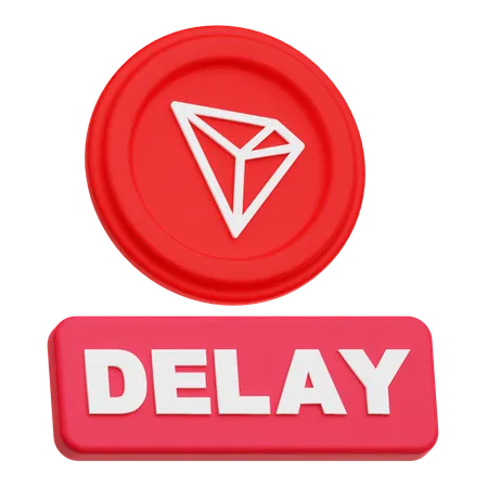 Tron Coin delay  3D Icon
