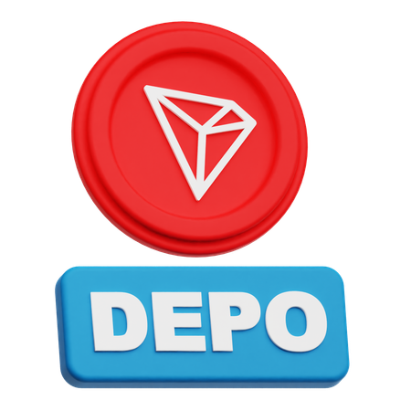 Tron Coin  depo  3D Icon
