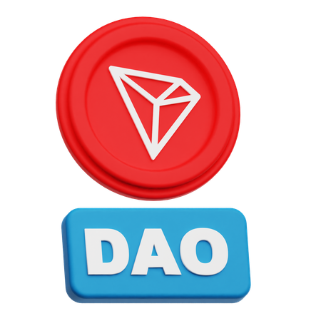Tron Dao  3D Icon