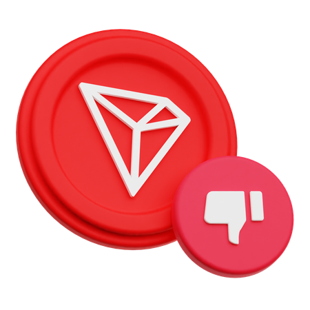 Tron Dislike  3D Icon