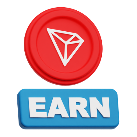 Tron Earn  3D Icon