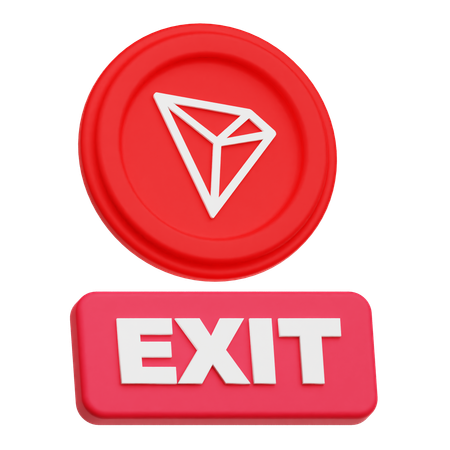 Tron Exit  3D Icon