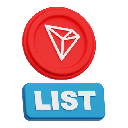Tron List  3D Icon