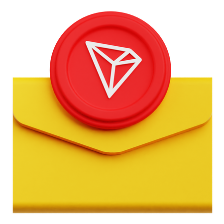 Tron Mail  3D Icon