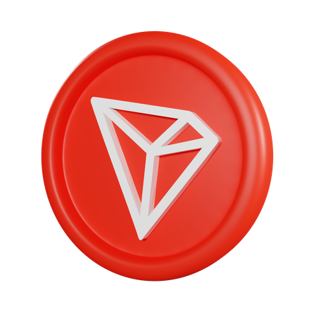 Moeda tron  3D Icon