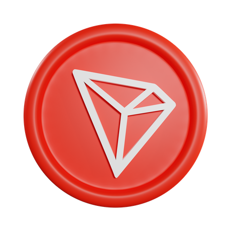 Moeda tron  3D Icon