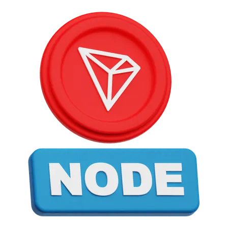 Tron Node  3D Icon