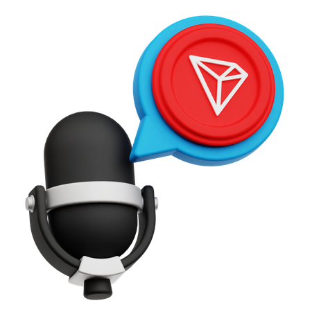 Tron Podcast  3D Icon