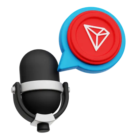 Tron Podcast  3D Icon