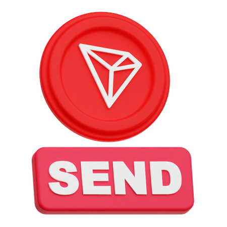 Tron Send  3D Icon