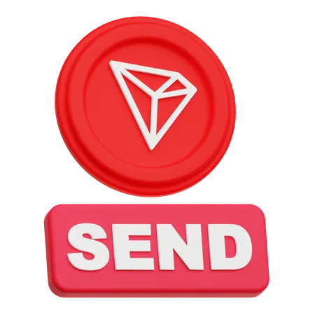 Tron Send  3D Icon