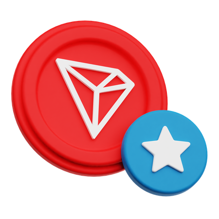Tron Star  3D Icon