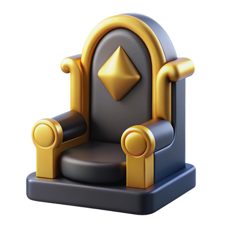 Trono  3D Icon